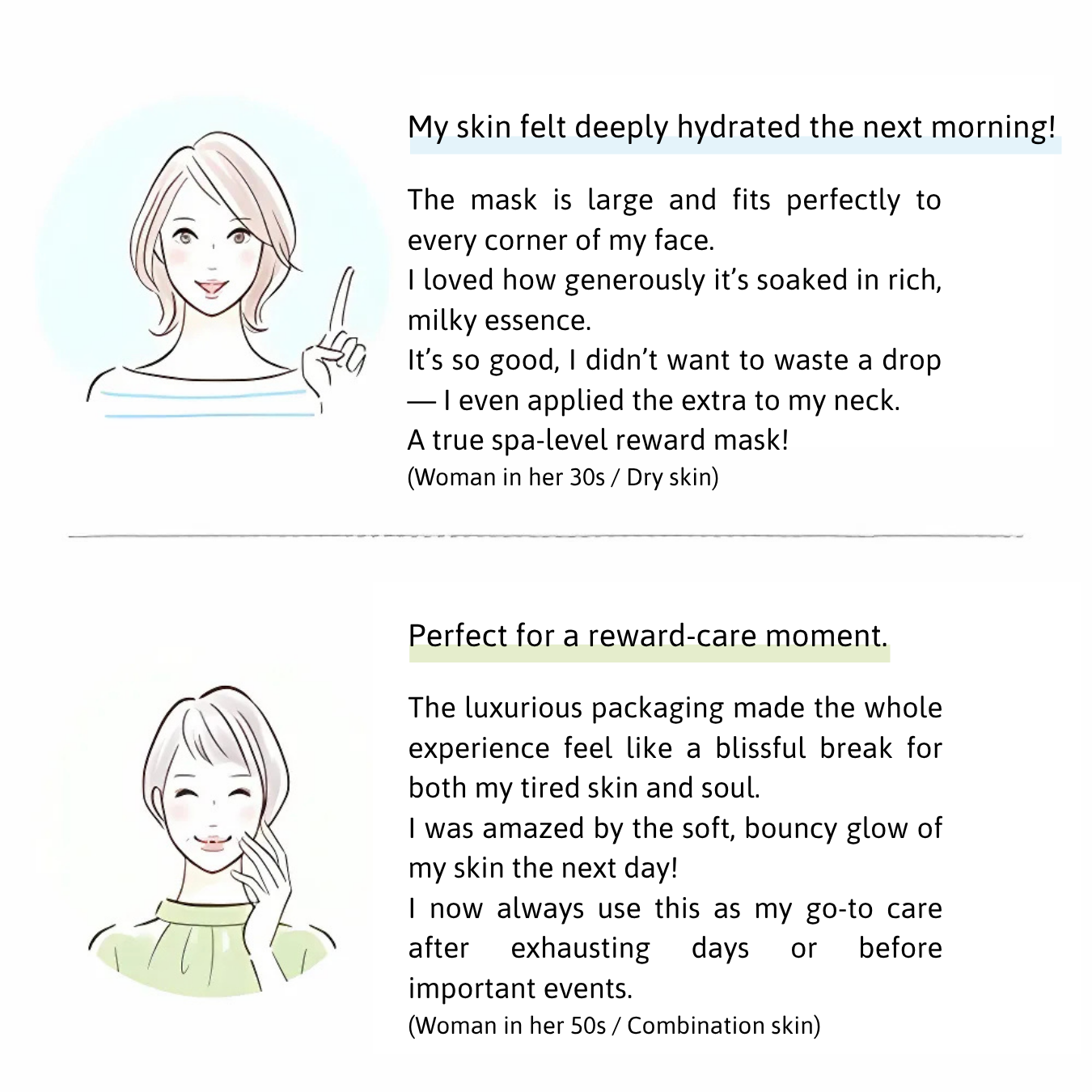 Lucia｜Esthetic Skin Facial Mask (5 sheets)
